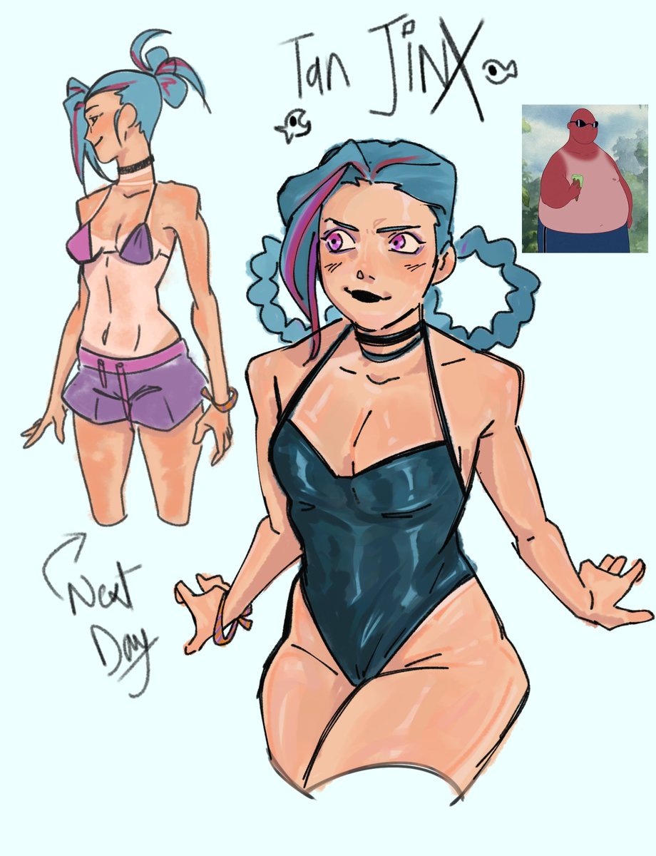 Y'all fk with tan #jinx that just doesn't look like a vampire