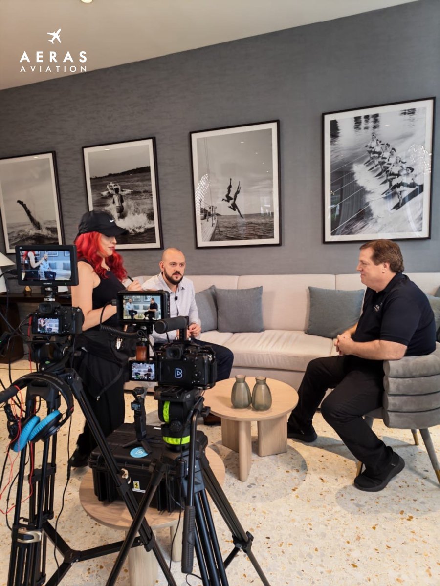 Behind the scenes in #Miami.

This week, we met our partner Apex Turbine Solutions to capture new content highlighting our shared commitment to the aviation aftermarket.

Partnerships like this are what keep the industry moving forward. 

#AerasAviation #AviationAftermarket #MRO