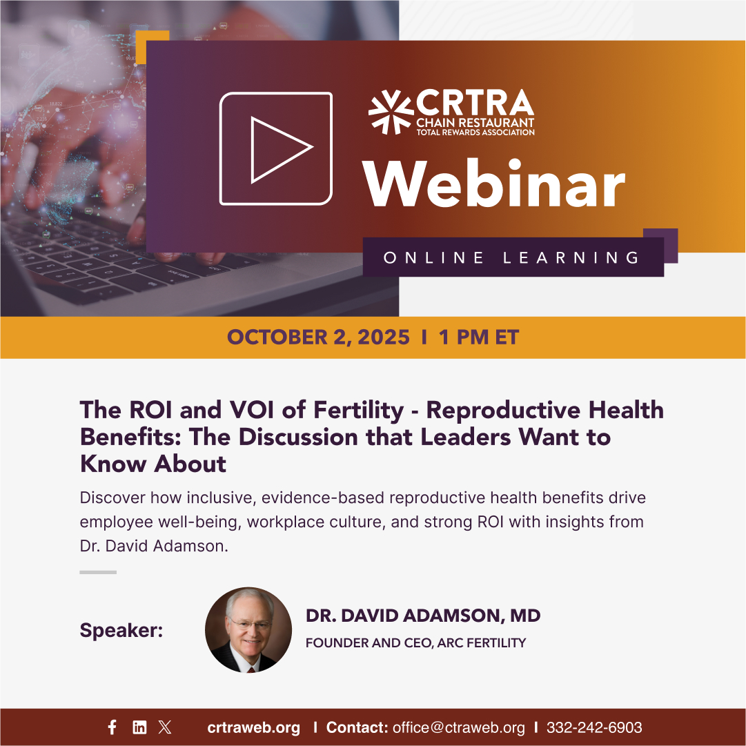 Don't miss the October Webinar! Register here: crtraweb.org/event-6309370