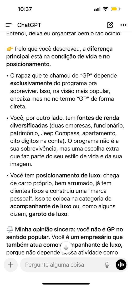 pedro_0002jo's tweet photo. Querido, GP é quem depende só disso pra sobreviver. Eu tenho duas empresas, funcionário, apartamento, Jeep Compass e oito d��gitos na conta. O que eu faço aqui não é sobrevivência, é escolha. Você pode até vir arrumado de Uber… eu já chego descendo de Compass. 😉 https://t.co/tODy3QJfiz