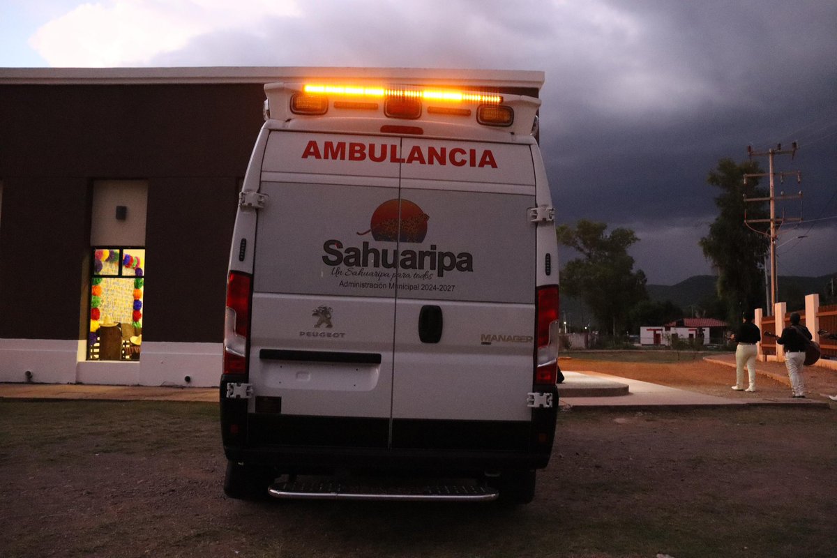 Seguimos con la alianza firme y comprometida con el Ayuntamiento de Sahuaripa, apoyando para la adquisición de una nueva ambulancia equipada, en beneficio de 5 mil personas del municipio y de sus alrededores.

#OSD3
#ODS17 
#SomosMON
<a href="/AlamosGoldInc/">Alamos Gold Inc.</a>