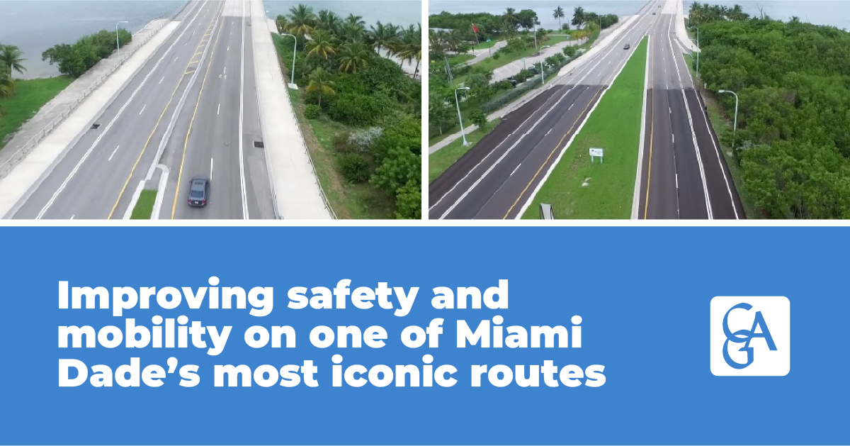 CGA_Solutions's tweet image. 🚲 Protected bike lanes. 💡Drainage + lighting upgrades. 🌊Coastal permitting in FL Waters. 

CGA helped rehab the Bear Cut &amp;amp; West Bridges as part of a design-build team in #MiamiDade: hubs.la/Q03HHdrx0 #CGA85Years