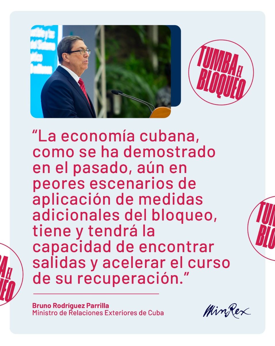Dos meses sin bloqueo, permitirían financiar durante  un año, la entrega de la canasta familiar normada, alimentos de primera necesidad que son insuficientes pero que alcanzan a todos los cubanos con precios altísimamente subsidiados. #TumbaElBloqueo <a href="/DelgadoIsnel/">Isnel Delgado Montiel</a>