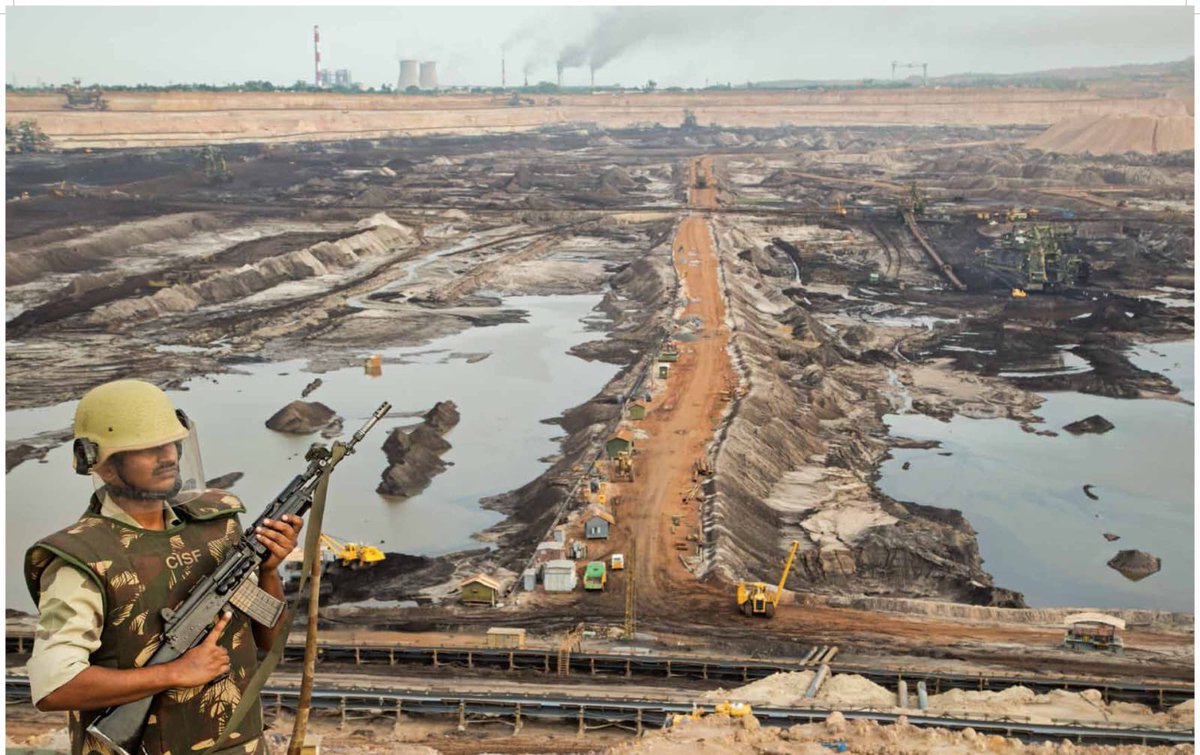 CISFSouth's tweet image. *CISF: Guarding Resources, Powering Progress!* 
In India&apos;s remotest &amp;amp; toughest coalfields, CISF personnel bravely secure the nation&apos;s energy lifelines 24x7, battling harsh conditions &amp;amp; threats. 

#CISF #ShieldOfSecurity #EnergySecurity #NationBuilders #SecureMines 
@CISFHQrs