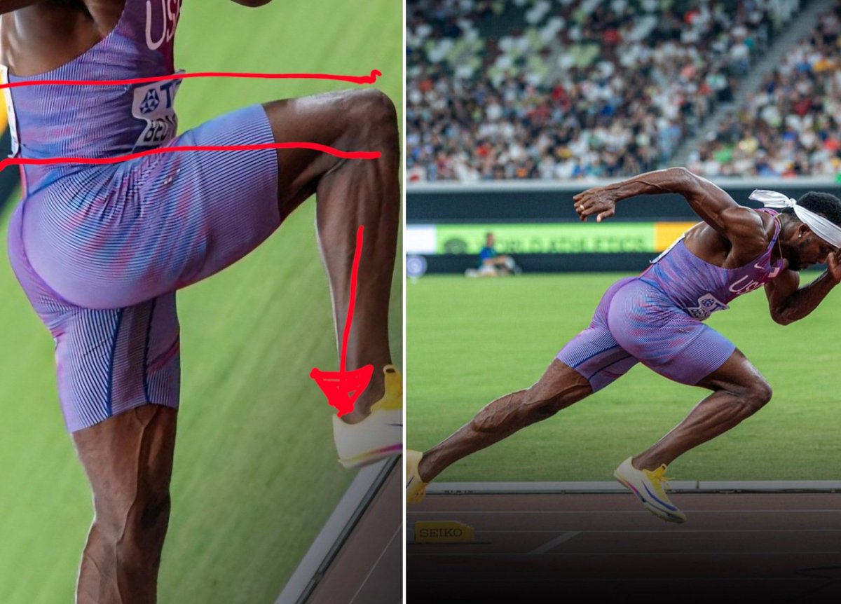 This is why we use such a low box when we squat. The athlete is projecting horizontally but the force is in line with the torso, making it a squat pattern.