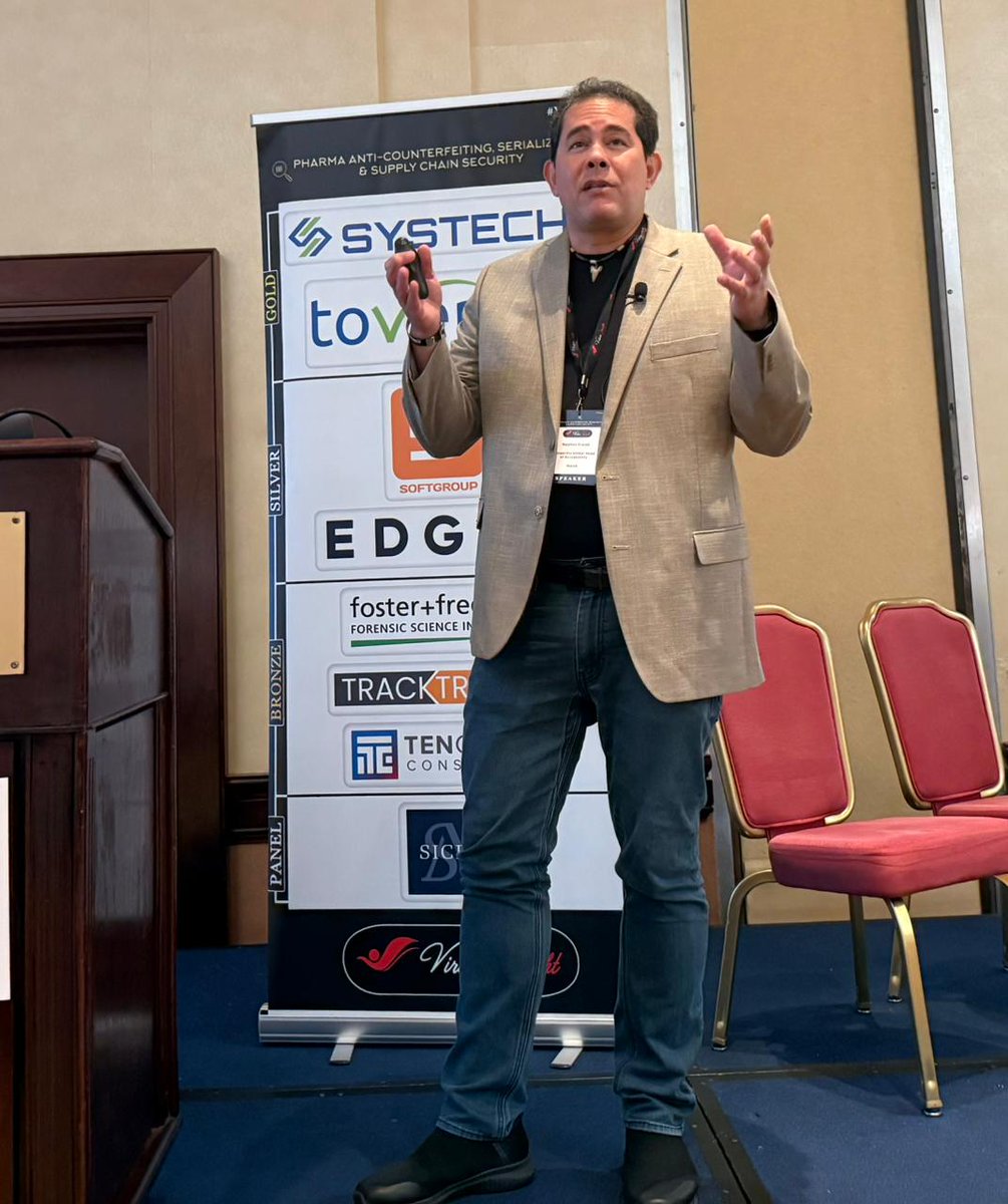virtue_insight's tweet image. STEPHEN FRAMIL, Corporate Global Head of Accessibility, Merck & Co., Inc had give solo presentation on "Digital Accessibility in Pharma Serialization &
Supply Chain" at #Pharma #AntiCounterfeiting, #Serialization & #SupplyChain Security 2025! tinyurl.com/y6dwb6x6
🎉 For our…