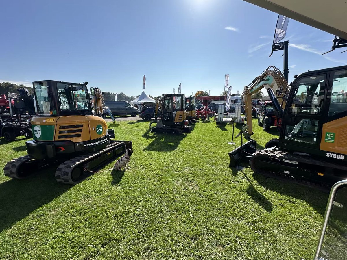 Our SANY team in the south east are all set up at the Newbury Show and are looking forward to the weekend ahead. If you're visiting the show, the SANY team can be found on stand V158.

#sany #showseason2025