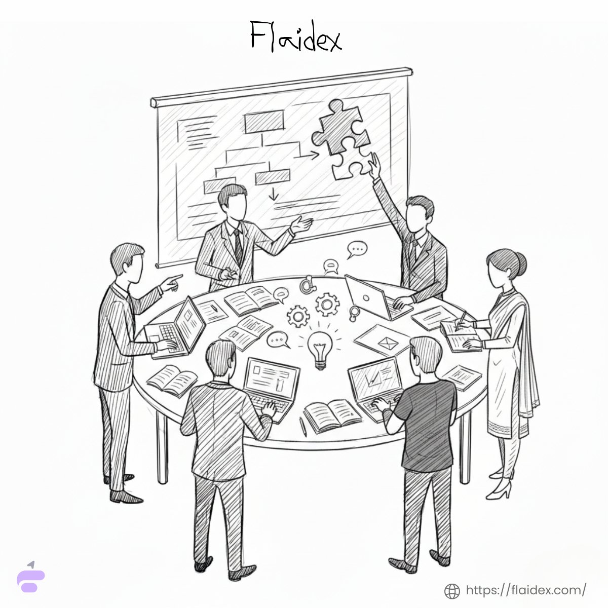FlaidexTech's tweet image. At Flaidex, our strength is in how we work together.
Every project is a team effort — developers, designers, strategists, and marketers all bring their own expertise, but we move as one.

Here’s what teamwork looks like for us:
-  We listen before we build.
-  We share ideas…