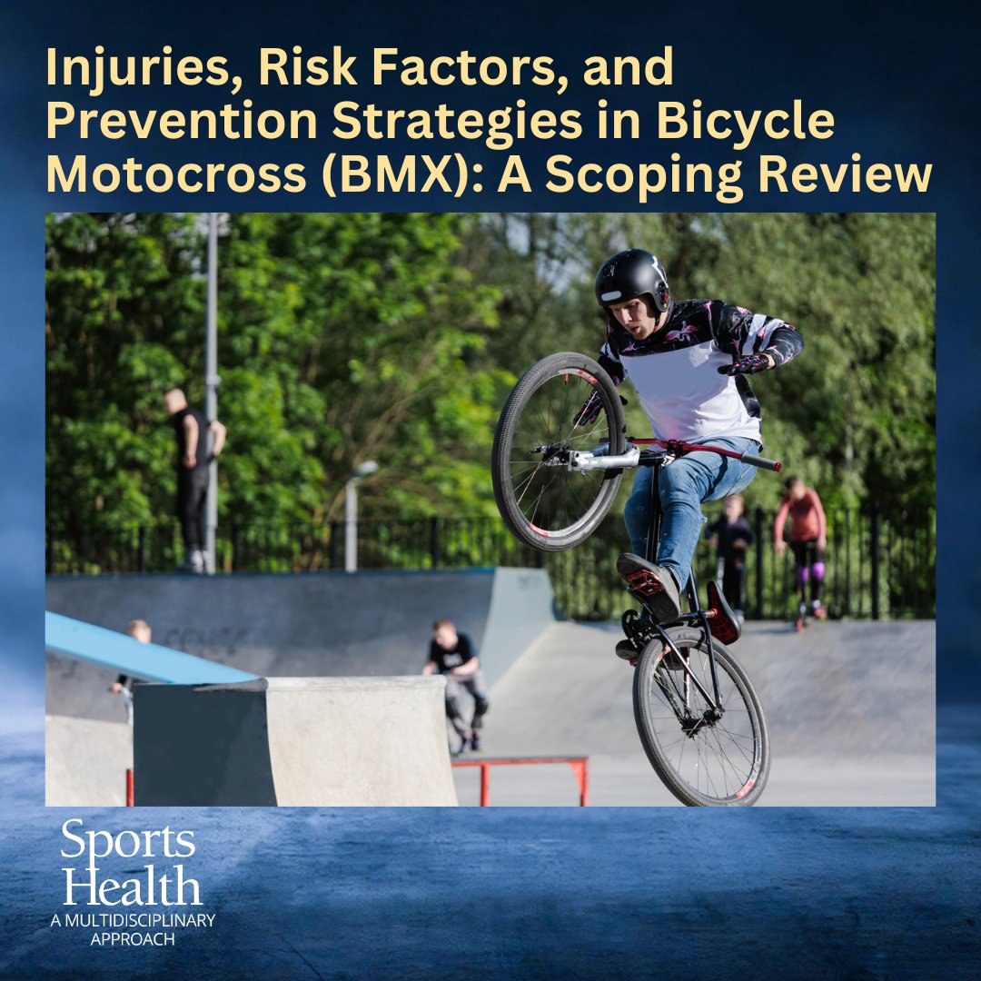 Most BMX studies lack proper injury tracking, likely resulting in an underestimation of minor injuries. Rigorous, community-based studies are needed to guide prevention in racing and freestyle.

ow.ly/mNpI50WRcI8 

<a href="/carleyjewell/">Carley Jewell</a> <a href="/aacademic/">A Black</a> <a href="/i3labgroup/">I³ Lab Group</a> <a href="/BrockCHYDS/">Centre for Healthy Youth Development through Sport</a>