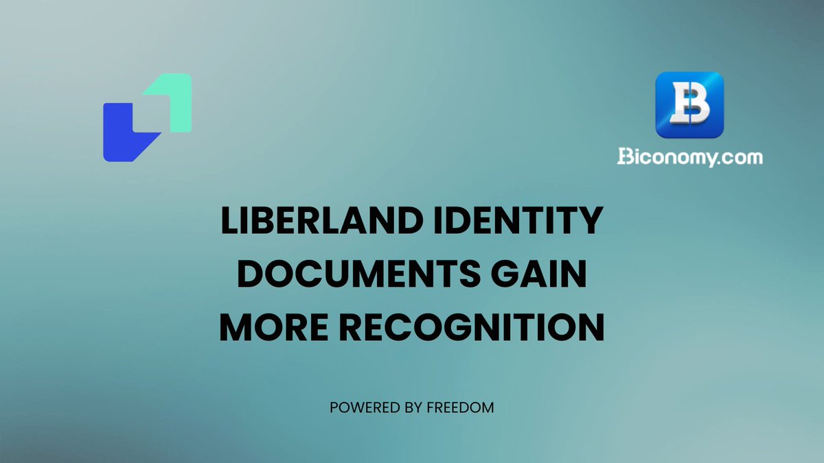 Big news for Liberland!

BiFinance and Biconomy now recognize Liberland E-Resident IDs and Liberland passports in their KYC processes.

This is another step toward global recognition of Liberland’s sovereignty. ✨
(1/3)