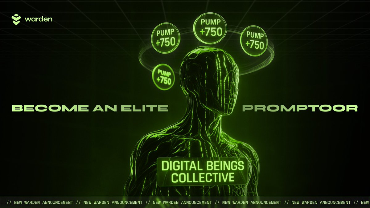YOU HEAR THAT SOUND?

It’s the door to the VIP room slamming shut on the tourists.

<a href="/wardenprotocol/">Warden</a> just launched the Digital Beings Collective, their VIP program!

If you have to ask what it is, you're probably not getting in.

The new meta is simple:

→ GRIND the Messari agent