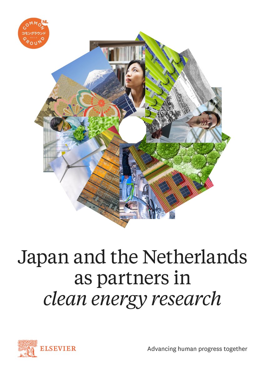 ElsevierConnect's tweet image. 🇳🇱🤝🇯🇵 New report on Dutch–Japanese research collaboration highlights clean energy.
Findings:
✅ High academic impact, modest activity
✅ International collaboration is key
✅ Strong academic–corporate ties driving innovation
🔗 spkl.io/6019ArzGf