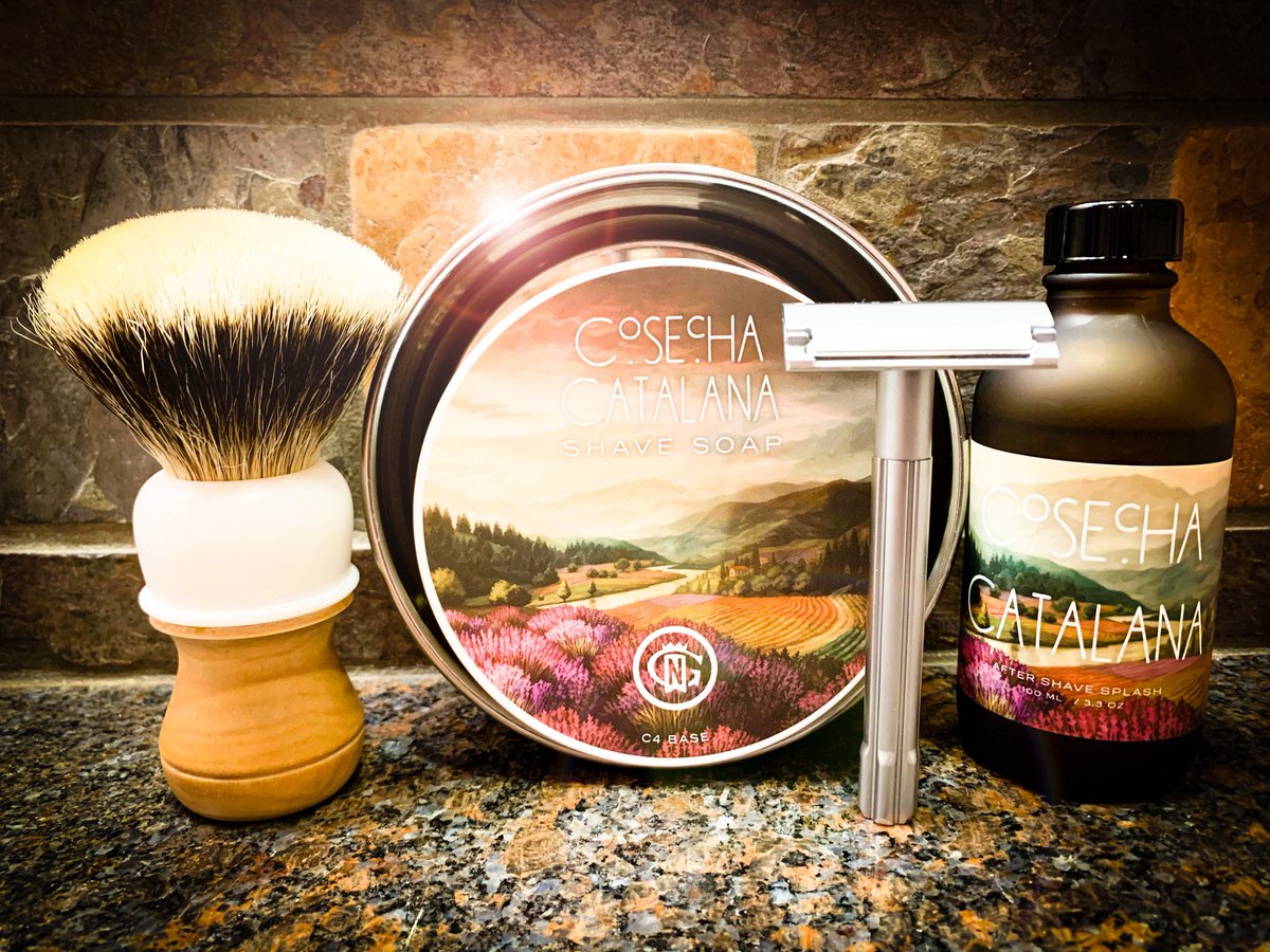SOTD Parker SoloEdge 
Gentleman’s Nod - Cosecha Catalana 
HC&amp;C Stainless Steel Shave Bowl 
Chisel &amp; Hound 26mm V18
@parkersafetyrazor 
@supersafetyrazors 
<a href="/gentlemansnod/">thegentlemansnod</a> 
@hendrixclassics 
@chiselandhound