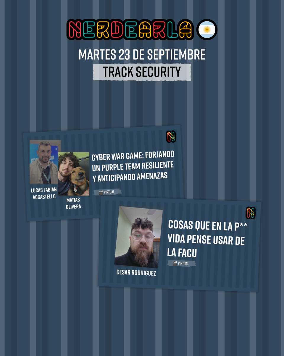 #nerdearla tweet media