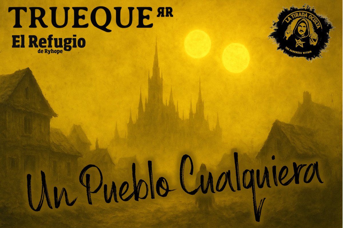 LaTiradaOculta (Ismael) (@ismaelramosdm) on Twitter photo 🔥 ESTAMOS EN DIRECTO🔥
🪔UN PUEBLO CUALQUIERA - Oneshot🪔
🎙️Trueque de <a href="/elrefugioedit/">El Refugio Editorial</a> 🎙️
Hoy probamos este fantástico juego en su versión de Mitos
Pasad a saludar
twitch.tv/latiradaoculta
#rol #lodelrol
<a href="/kusame78/">kusame78 |📜👻🌓|</a> 
<a href="/EternoPaladin/">Pablo Dessé // 📚 UNA CORTE DE LLAMAS PLATEADAS 📚</a> 🔥 ESTAMOS EN DIRECTO🔥
🪔UN PUEBLO CUALQUIERA - Oneshot🪔
🎙️Trueque de <a href="/elrefugioedit/">El Refugio Editorial</a> 🎙️
Hoy probamos este fantástico juego en su versión de Mitos
Pasad a saludar
twitch.tv/latiradaoculta
#rol #lodelrol
<a href="/kusame78/">kusame78 |📜👻🌓|</a> 
<a href="/EternoPaladin/">Pablo Dessé // 📚 UNA CORTE DE LLAMAS PLATEADAS 📚</a>