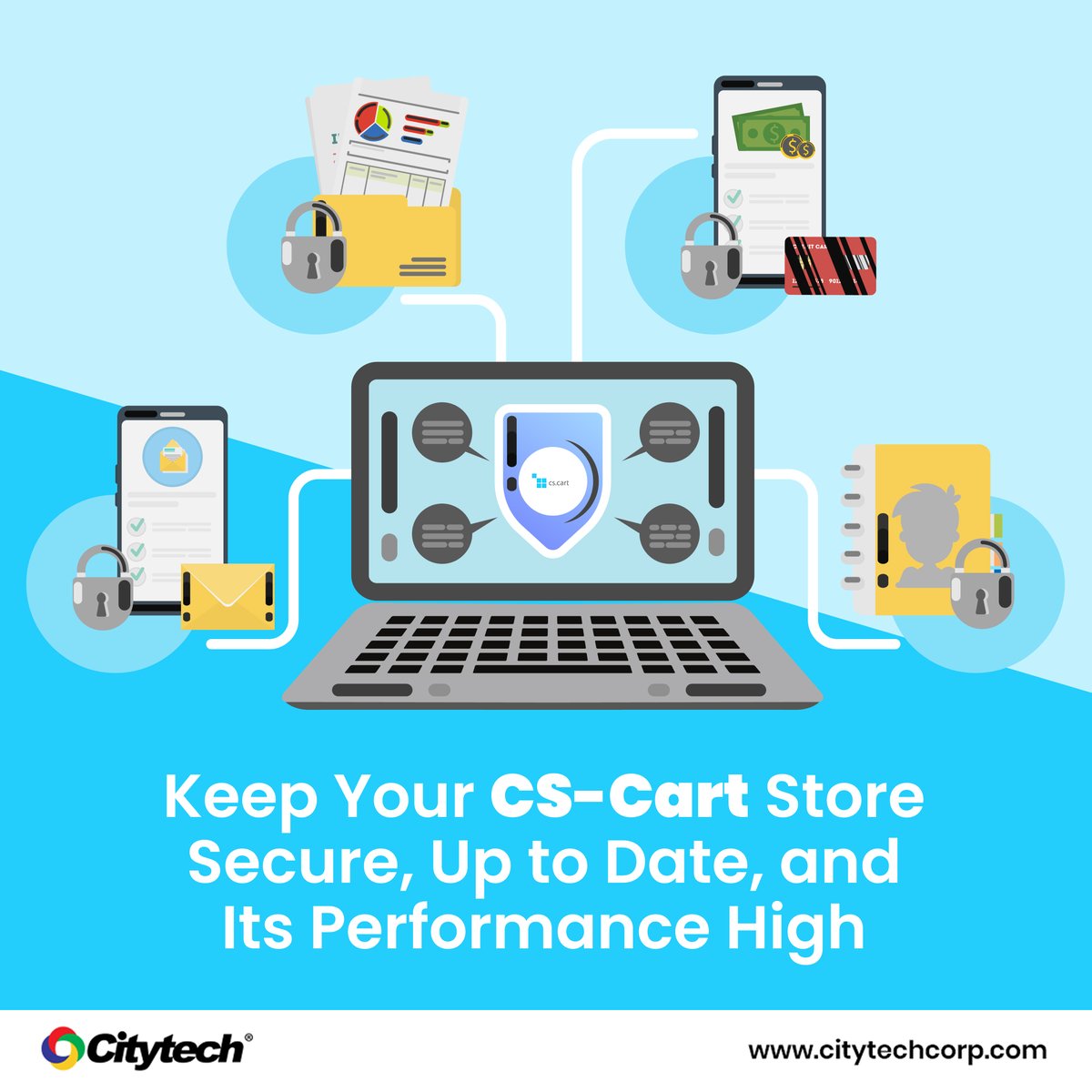 citytechsoft's tweet image. @citytechsoft provides full #cscart implementation, upgrades, and maintenance services. We optimise #StoreSpeed, apply #SecurityBestPractices, manage server-side and client-side performance, and ensure extension compatibility.  citytechcorp.com/contact-us/
#cscartdevelopment