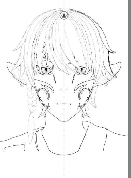 SleepingNickVT's tweet photo. 'WIP' still getting use to digital art.🙃🙃 https://t.co/rmVVc7e7aJ