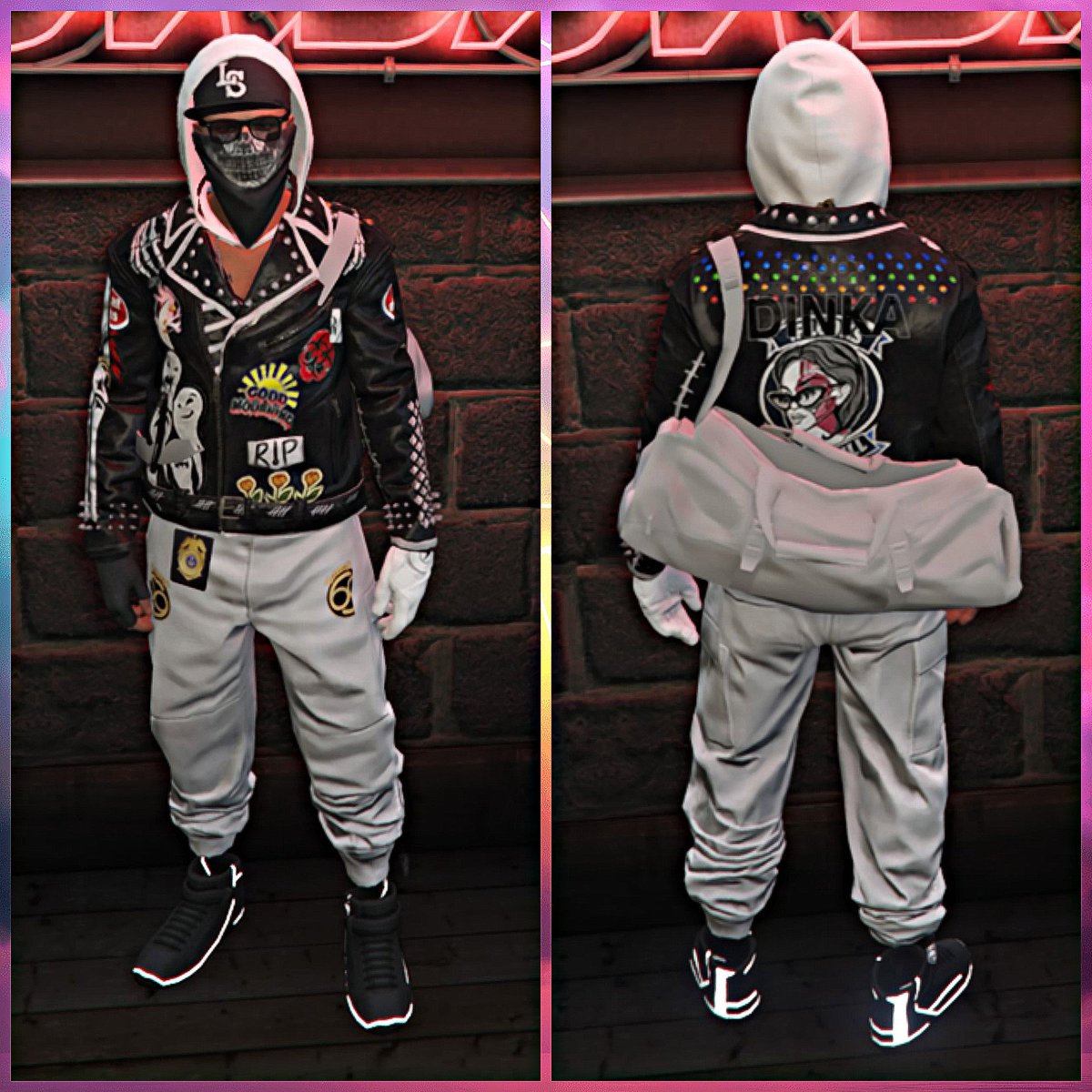 Mabbra666's tweet photo. Thanks for the trust, Friends! Ghost Modz is evolving. New Ghost Modz Crew outfit for the staff!
@Mirkobomba89 👻 @mirkomazzoni 👻

#gta #gtaonline #TGFM #beff #beffoutift https://t.co/OkScMBpr0t