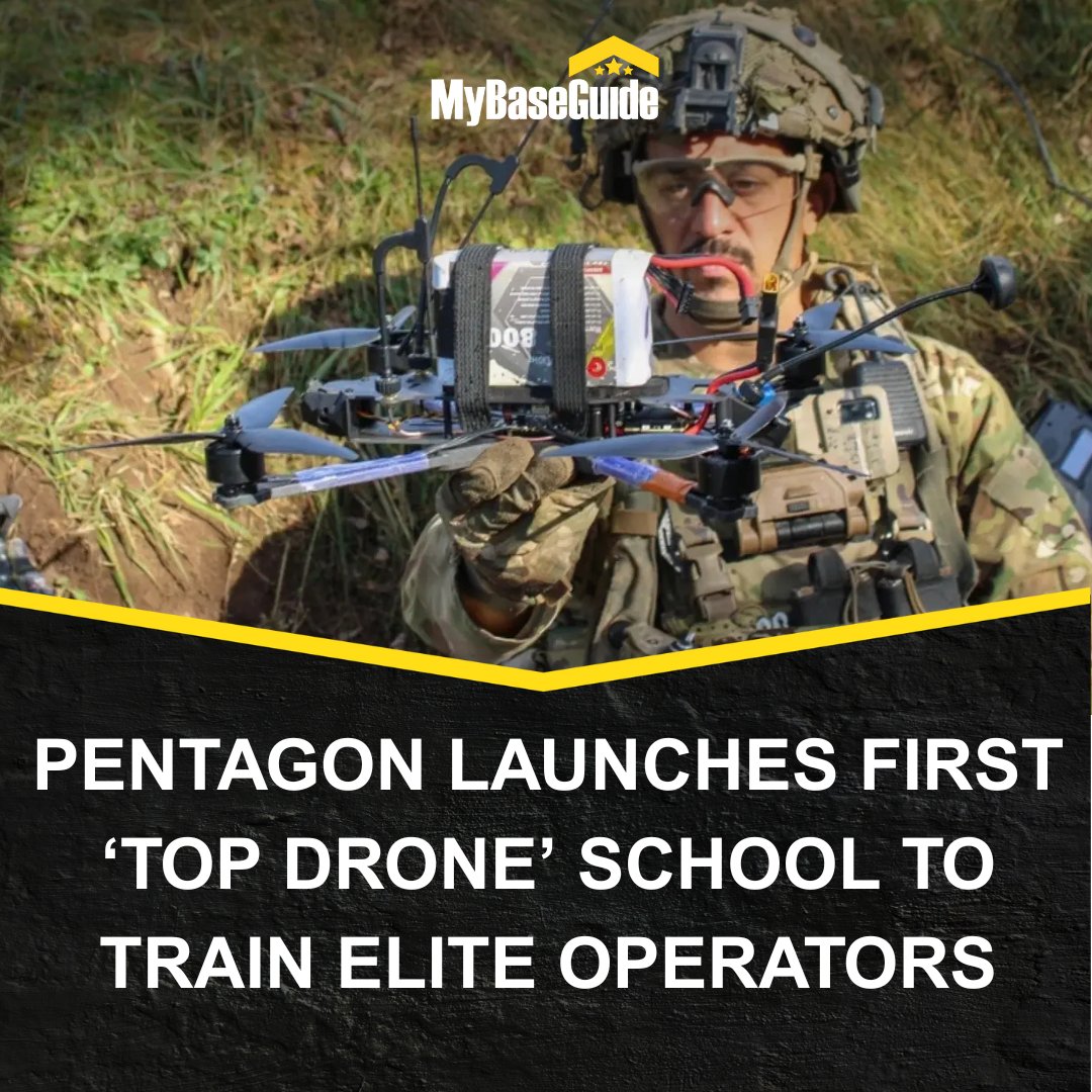 mybaseguide's tweet image. The Pentagon just kicked off its first-ever “Top Drone” school—training elite operators to dominate the skies without ever stepping into a cockpit. 
From urban recon to live-fire demos, this is the future of air combat. 
mybaseguide.com/top-drone-scho…
#TopDrone #MilitaryTech…
