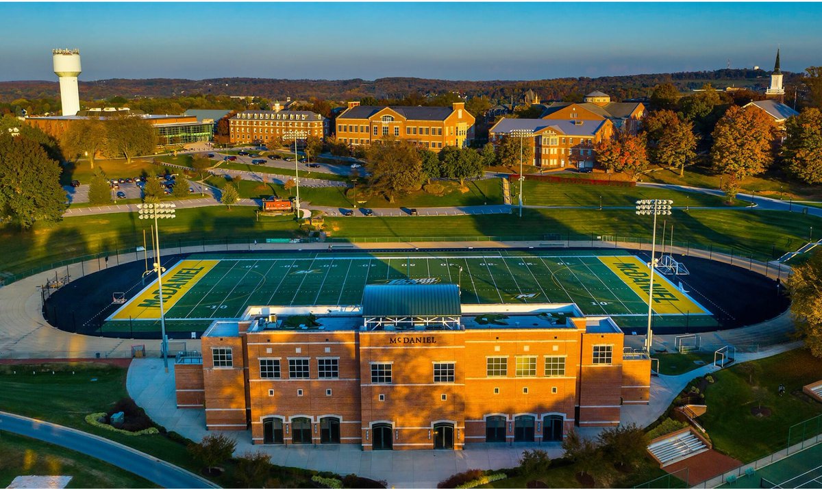 I will be at McDaniel College this weekend #officialvisit