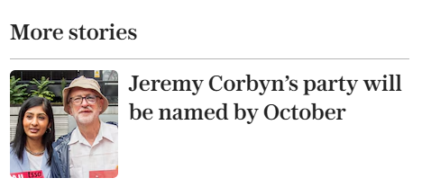By October is a rubbish name for a political party. It abbreviates as BO. What are they thinking?