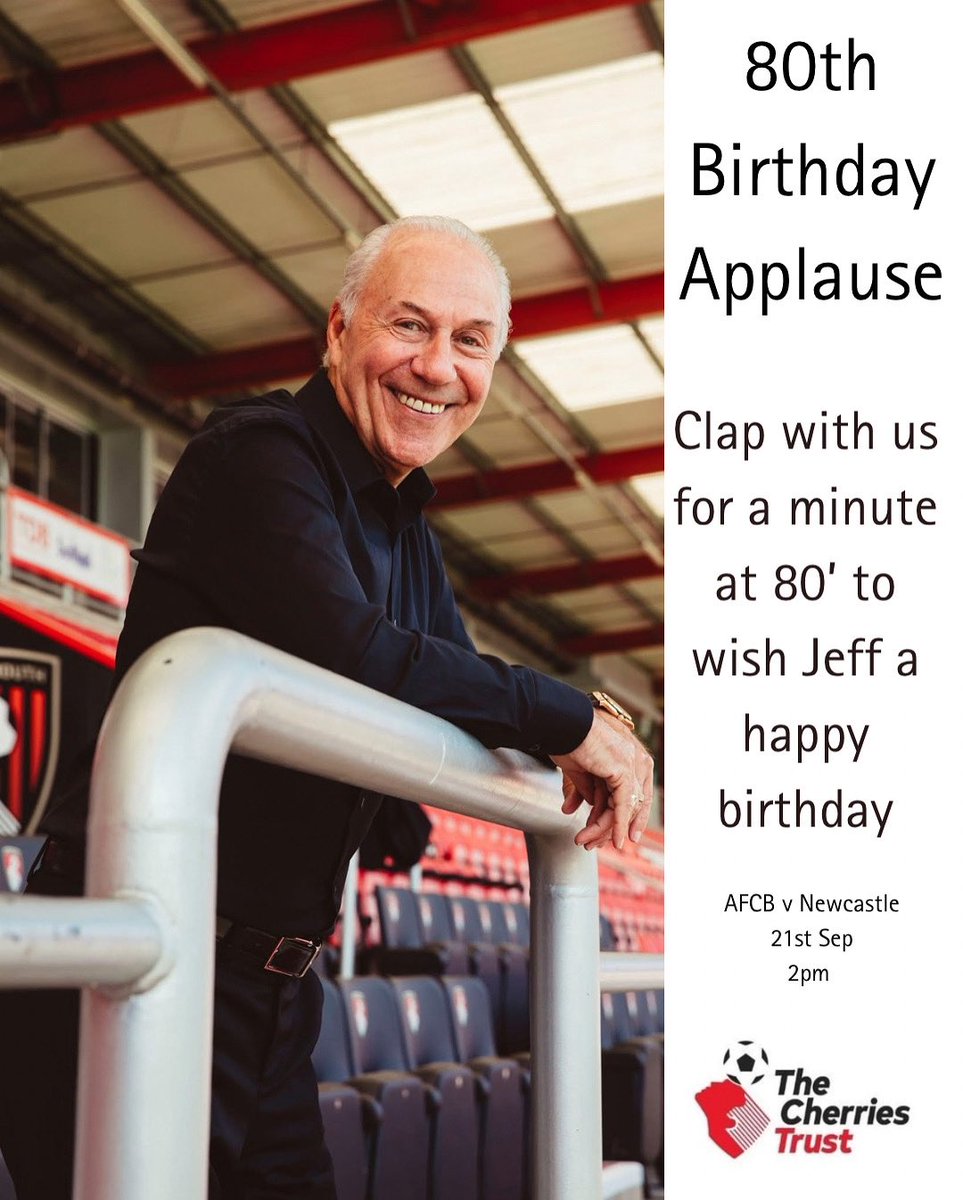 Join us in a minute of applause this Sunday 👏🏼