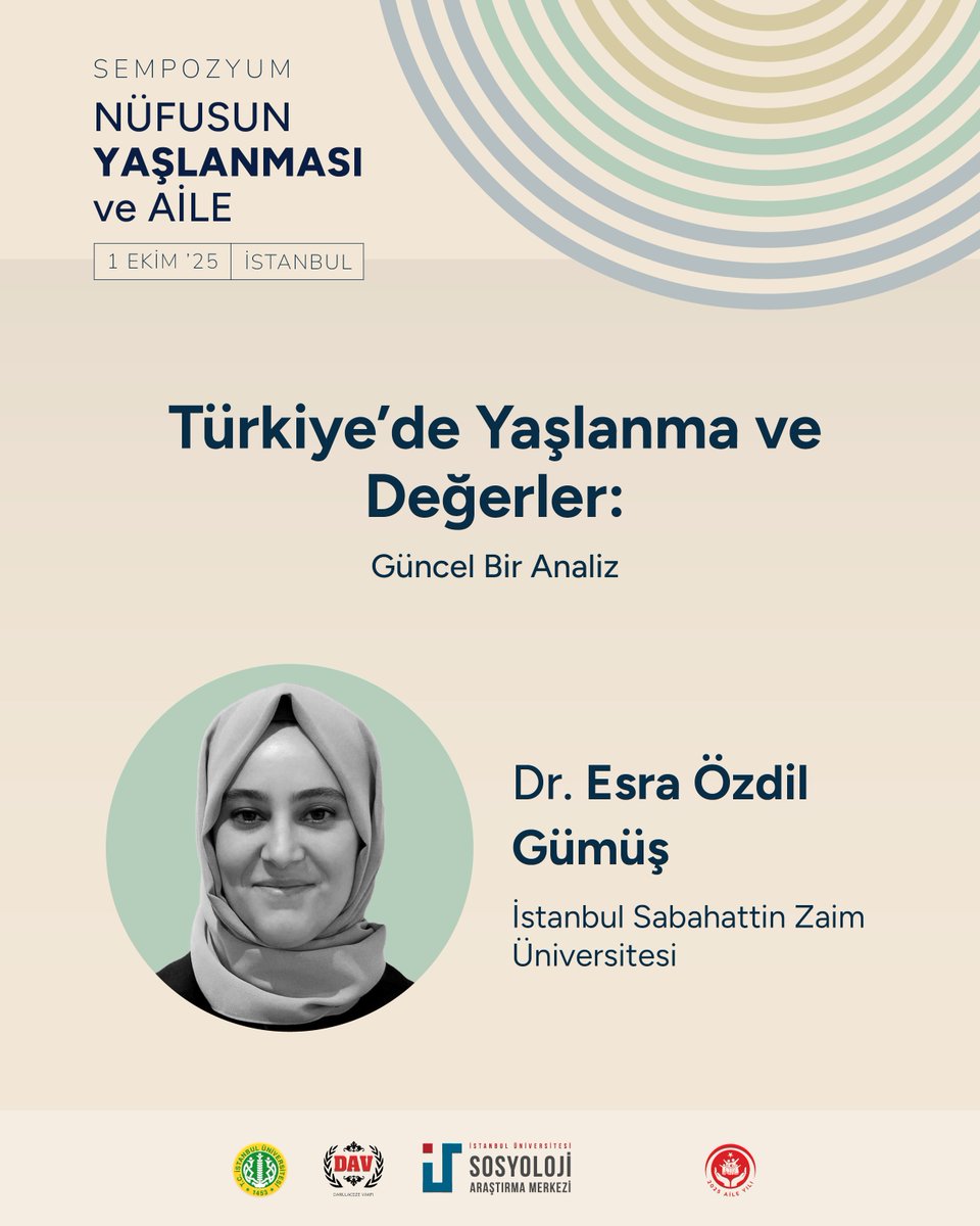 #NüfusYaşlanması #SosyalDeğişim #Değer  #ToplumsalDestek
📚 Programı ve özetleri incelemek için: l24.im/v8sE
👉 Kayıt için: l24.im/WsYlMqP
<a href="/iuefsosyoloji/">İstanbul Sosyoloji</a>