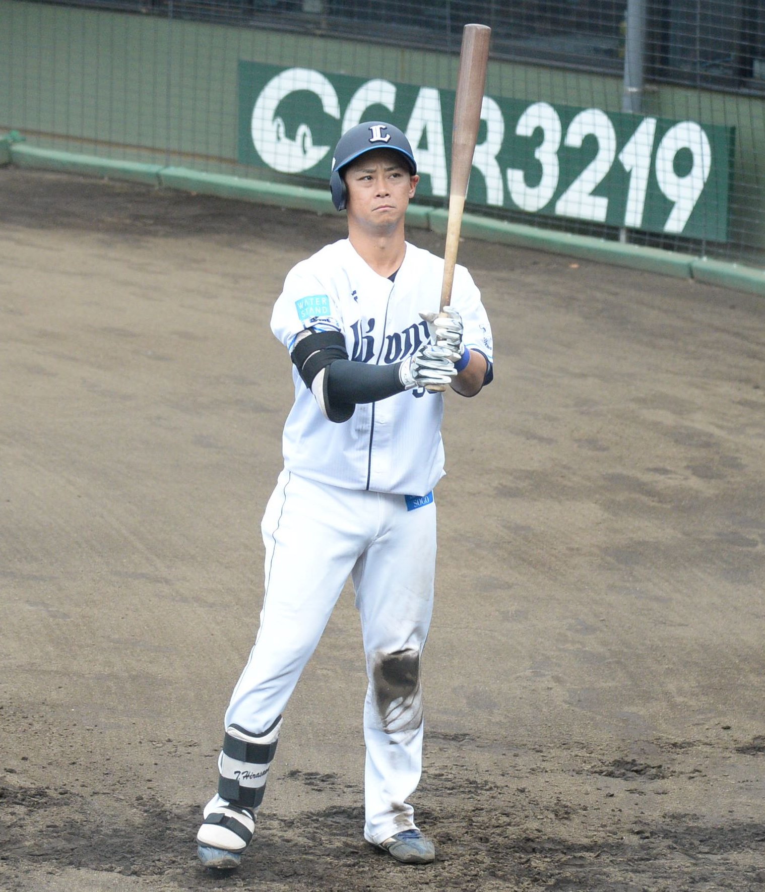 千葉ロッテマリーンズ 埼玉西武ライオンズ 平沢大河 実使用バット プロ野球