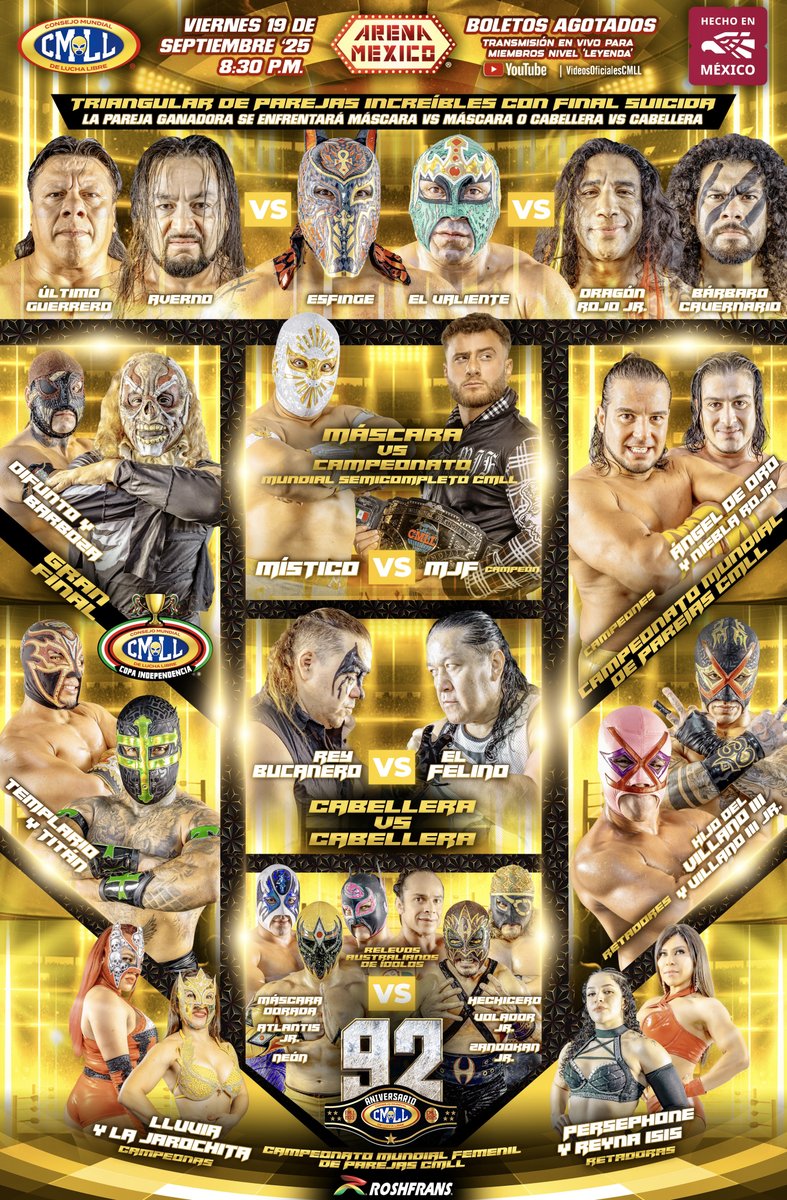 Lucha Libre CMLL tweet media