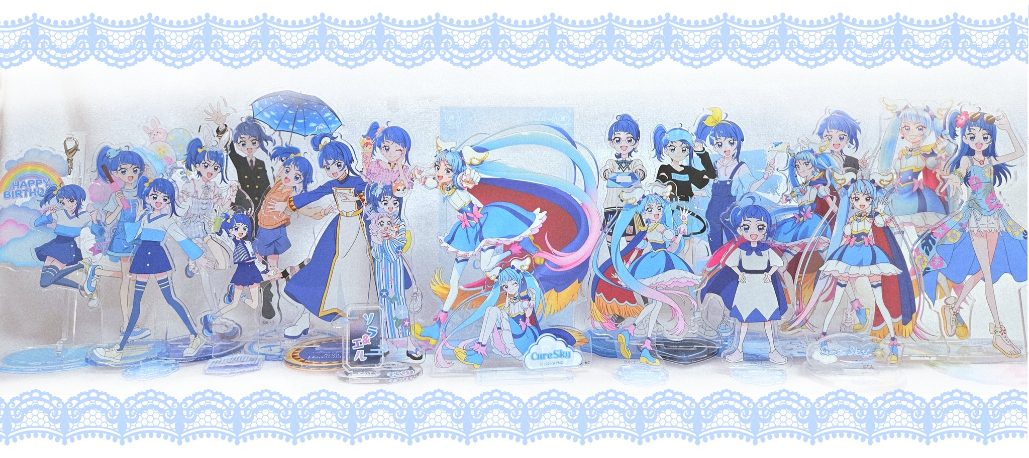 ソラハレワタール キュアスカイ バースデーセット みねしー@デパプリ