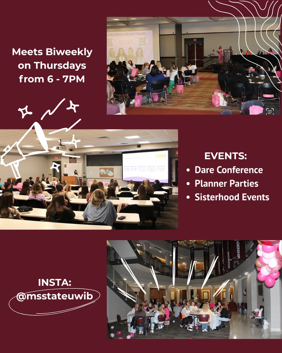 We’re excited to launch a new series highlighting our different student organizations around McCool! Our first Organization of the Week (#OOTW) is Undergraduate Women in Business!

Interested in getting connected? Their Instagram is @uwibmsstate!