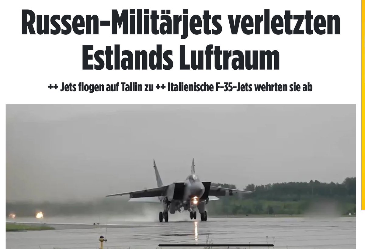 Mittlerweile würde ich Artikel 5 in Betracht ziehen! #Russland