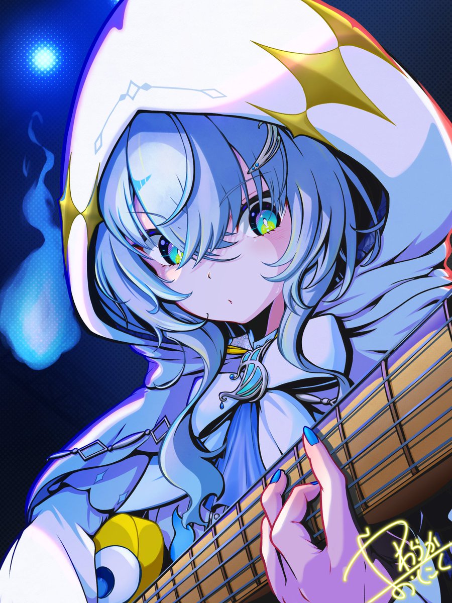 yawaraka_oniku_'s tweet image. お誕生日おめでとぉ！！
生演奏３Dライブの実現を心待ちにしてます♪

#かすか絵
#幽音しの