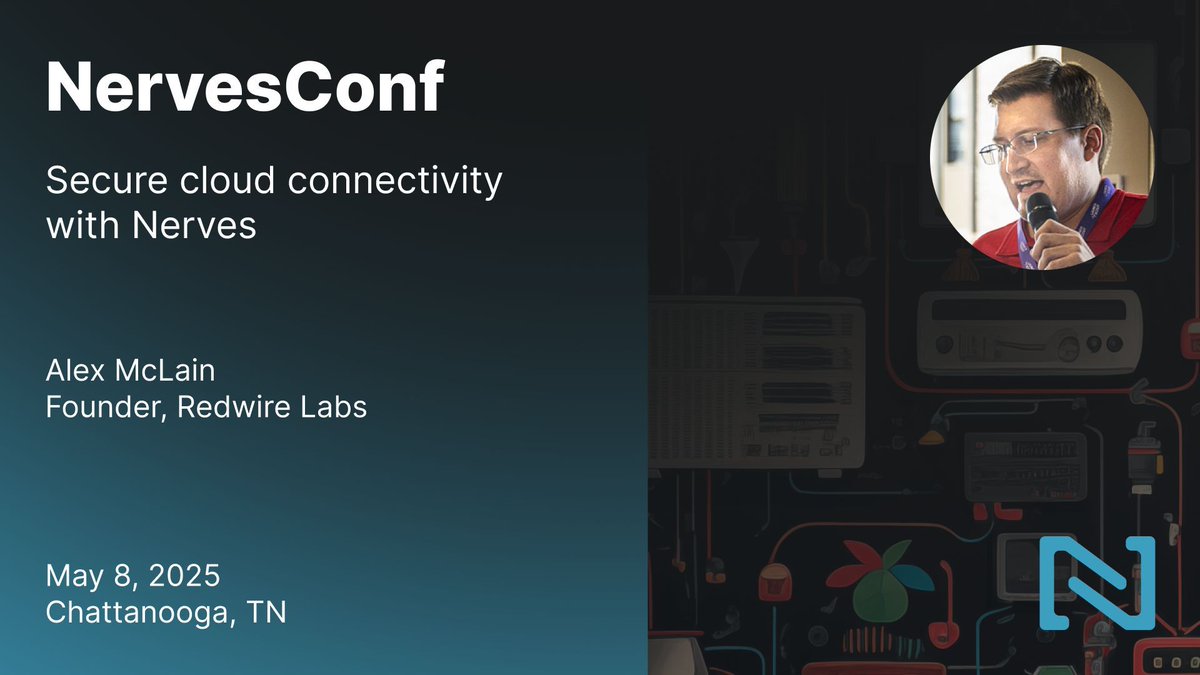 NervesMeetup's tweet image. Alex talks about securely connecting devices to the cloud, and introduces support for Trusted Platform Modules in Nerves.
youtu.be/w1IQuY3Yqeo?fe…

#NervesConf #NervesProject #embedded #firmware #security