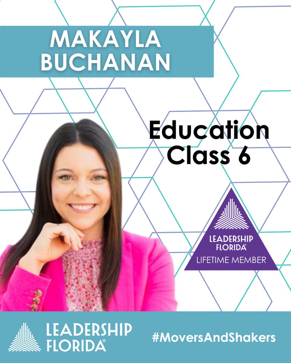 LeadershipFla's tweet image. Makayla Buchanan (#EducationClass6 #ClasSix #NortheastRegion) has been named the new Chief of Staff for the Children's Movement of Florida.