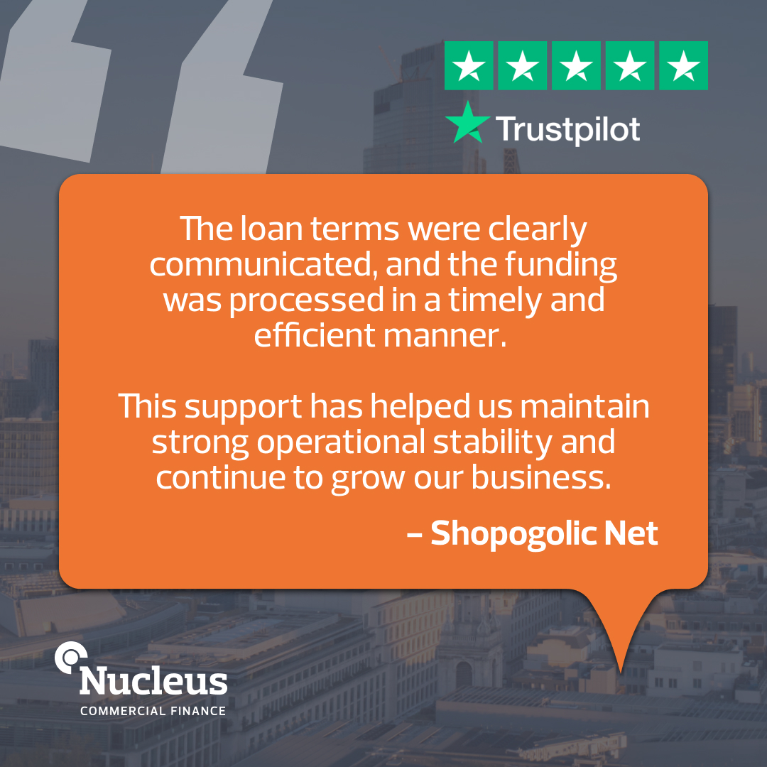 🌟 Feedback Fridays – Finance That Works for You 🌟
4.8⭐ on Trustpilot &amp; 470+ reviews!

Fast, fair &amp; hassle-free funding for UK SMEs.

💬 “Helped us stay stable &amp; grow.”

At Nucleus, funding works for you, so you can focus on growth 💼📈

#SMEs #Trustpilot #ClientFeedback