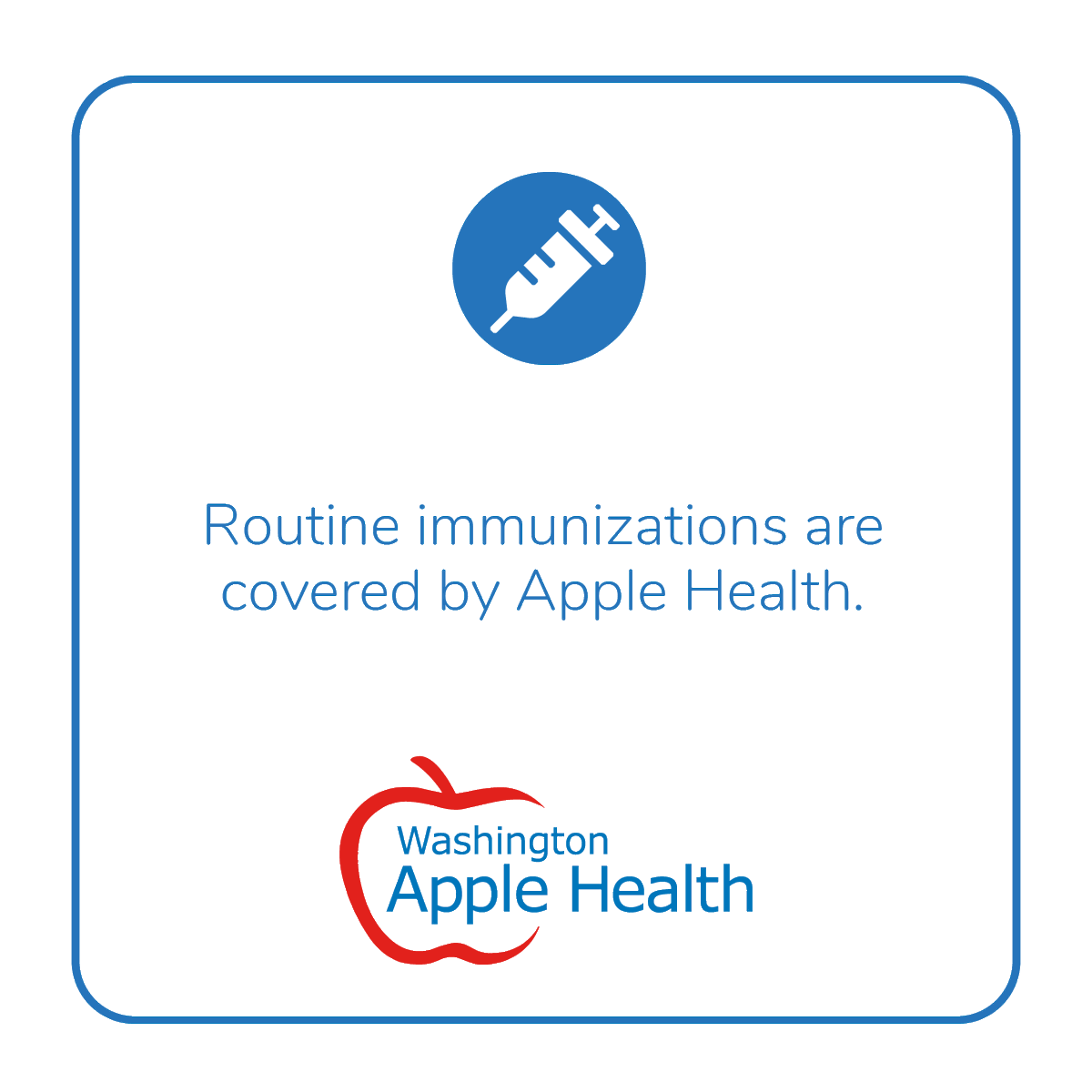 WA_Health_Care's tweet image. There&apos;s still time to get your vaccines to protect you and your loved ones from diseases before the holiday gatherings start! Immunization services for adults and children, including flu vaccines, are covered under #AppleHealth. hca.wa.gov/immunizations #VaccinesWork #GetVaxxed