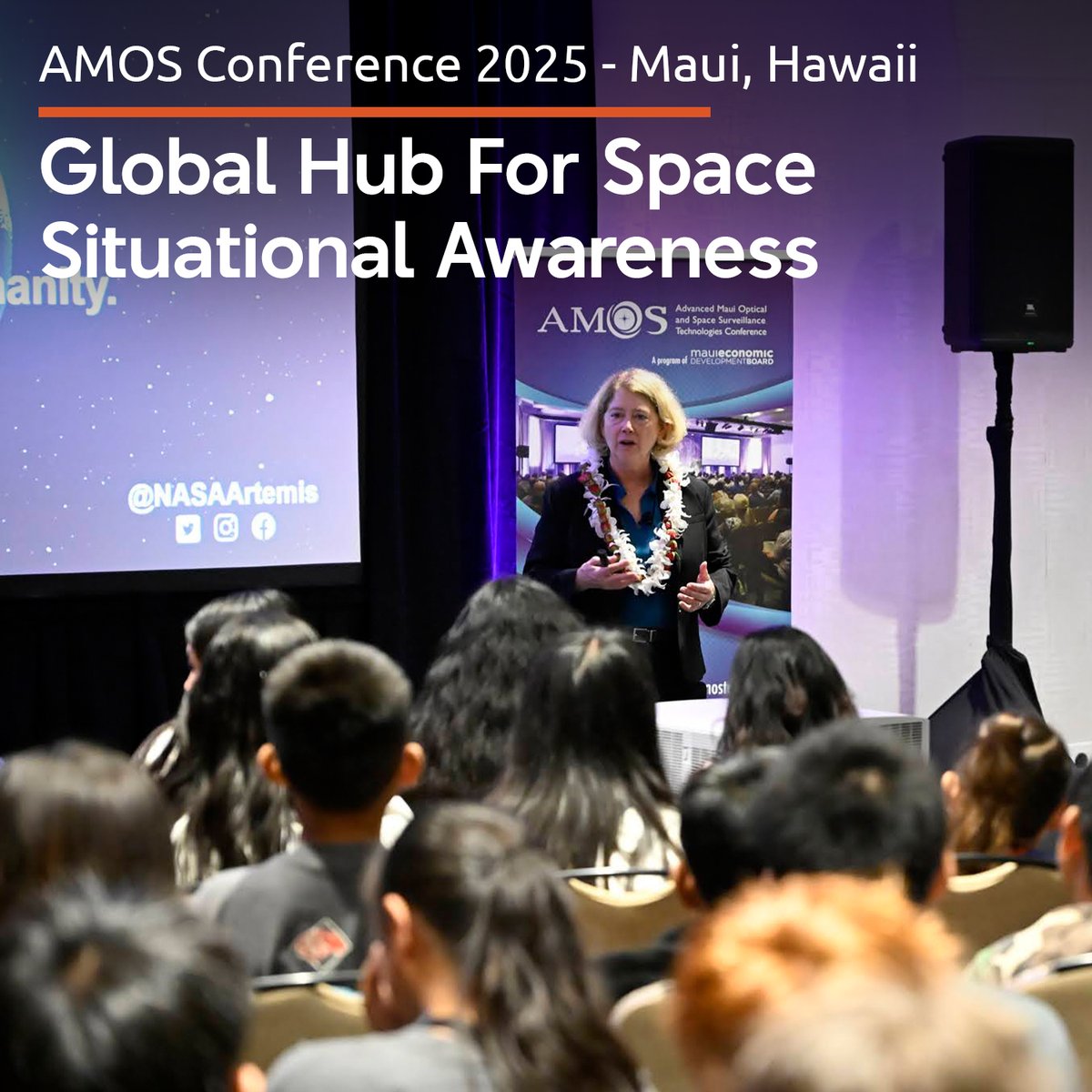 🚀 From Maui to the cosmos!  At #AMOS2025, global experts in #SSA &amp; #SDA unite to shape the future of space safety &amp; innovation. Proud to be part of this effort with NorthStar. 🌌 
#KinetX #SpaceNavigation