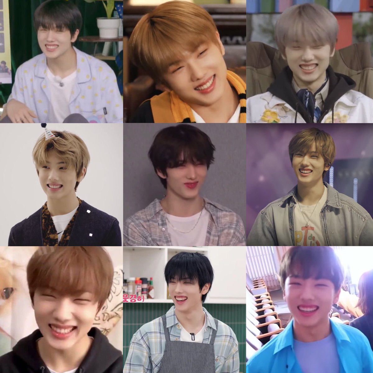 cogijwi's tweet photo. jisung is so full of love that even his smile is heart-shaped https://t.co/aSbbbfwAws