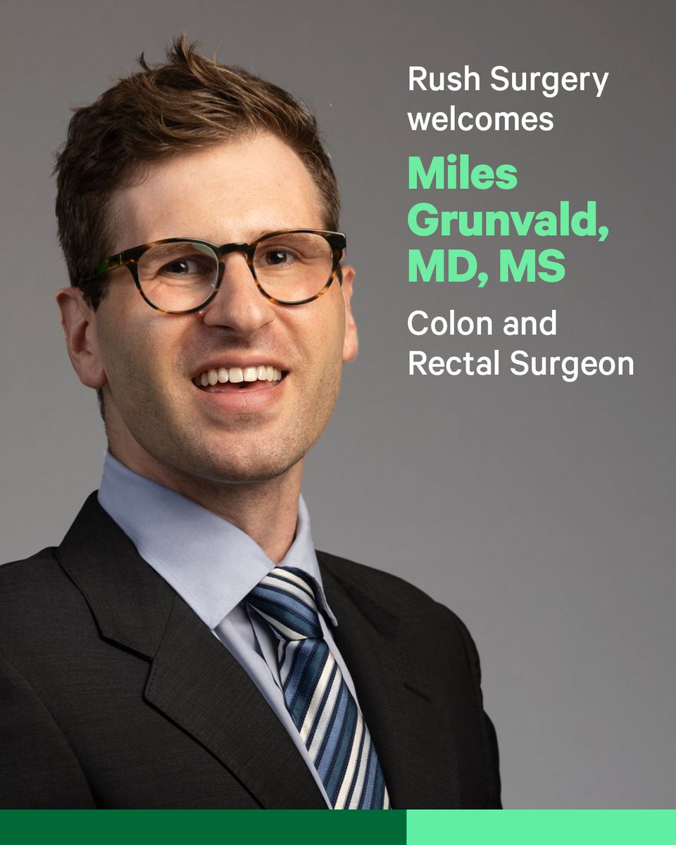 Rush Department of Surgery tweet media