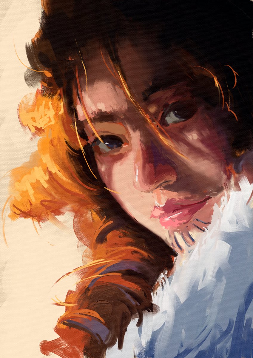 onedoomedrabbit's tweet photo. 1hr half dnq paint @BuzzAcevedo Alga protrait https://t.co/rDJdX3nX9j