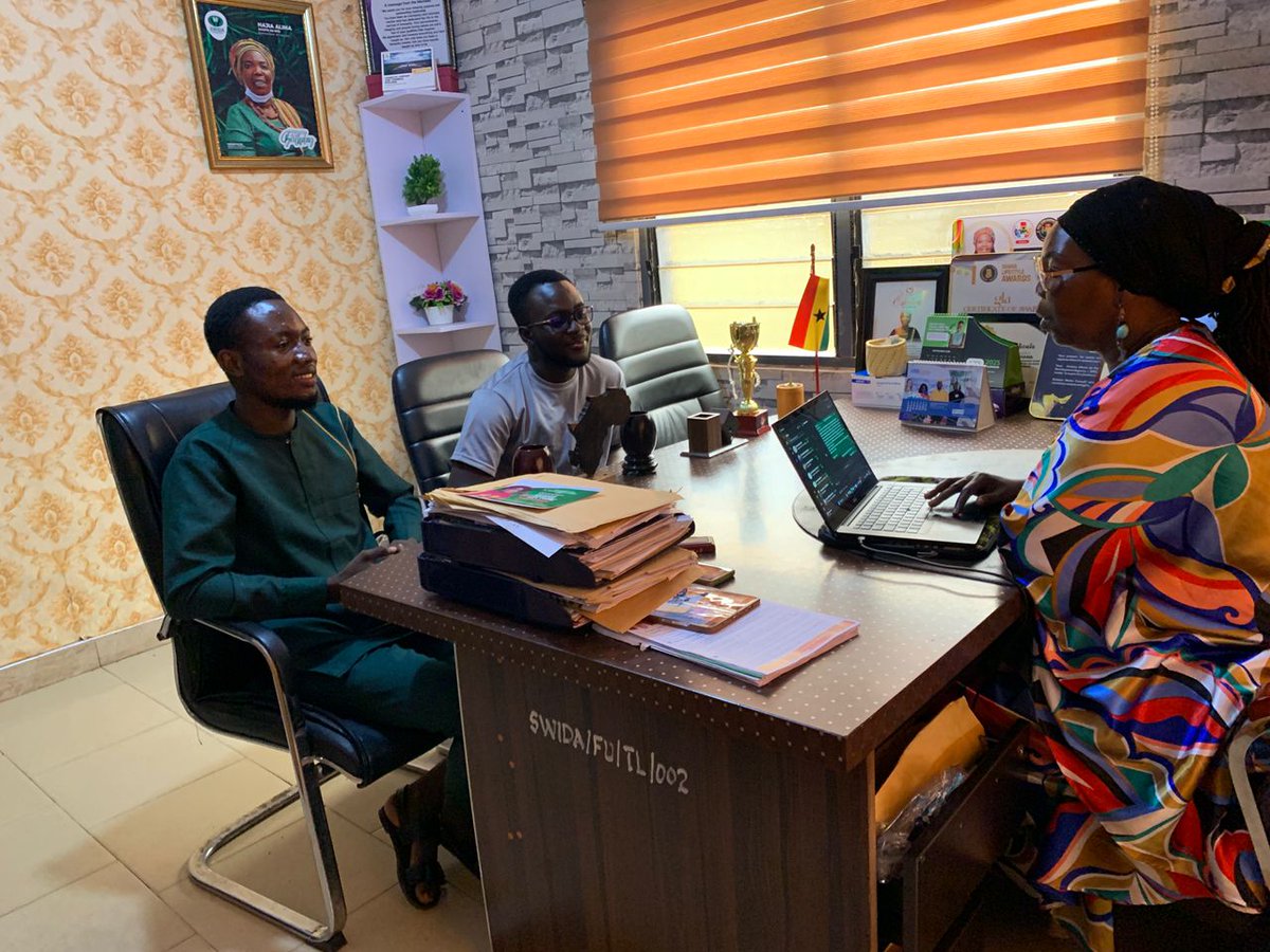 shaibum137's tweet photo. @drea34647 partnership engagement with SWIDA GHANA.

@UN4Youth @Youth_Forum @AfriYAN_Gh @UNFPA @unescoghnatcom https://t.co/UQ2uErbNRY
