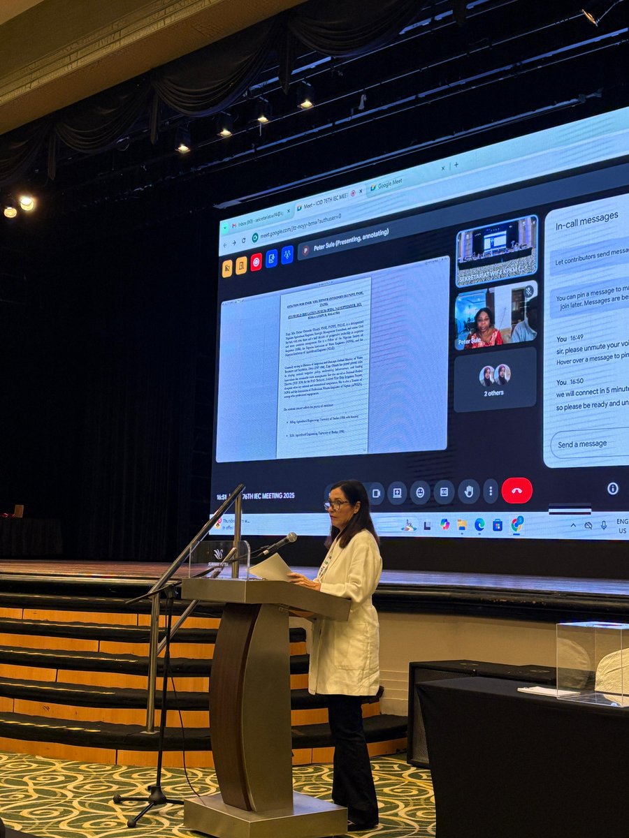 ▶️España  refuerza su posición internacional al obtener una de las  vicepresidencias de la ICID, con el nombramiento de Cristina Clemente.

☑️Nuestro  país se reincorpora a la dinámica de trabajo de una organización que  promueve el intercambio de conocimiento y la innovación.