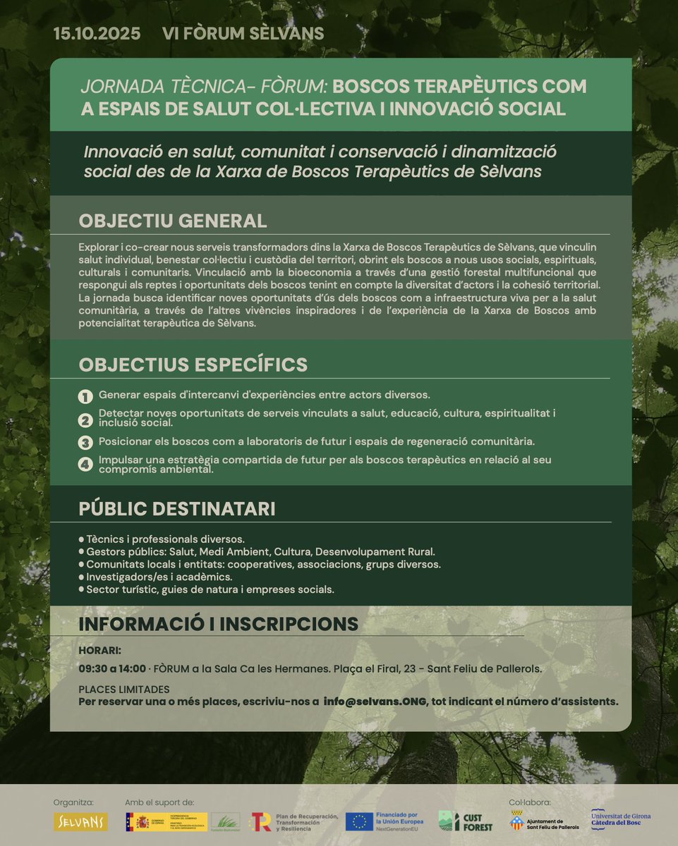 Fundació Sèlvans tweet media