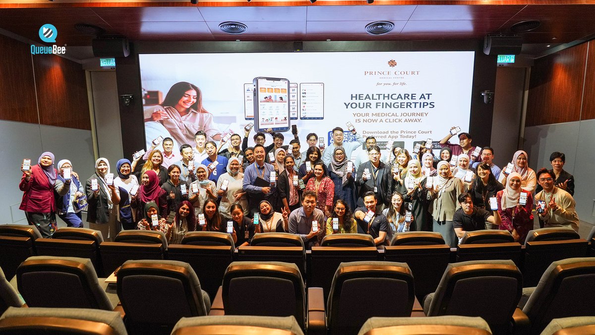 Im_QueueBee's tweet image. We’re proud to partner with Prince Court Medical Centre in launching their healthcare mobile app. Bringing healthcare right to your fingertips!

Honoured to be part of this exciting launch! ✨

#QueueBee #PrinceCourtMedicalCentre #HealthcareMadeSimple
