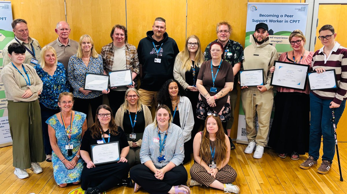 CPFT Peer Support tweet media