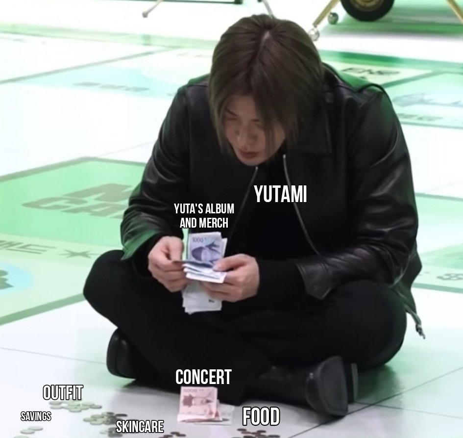 yutami right now be like :