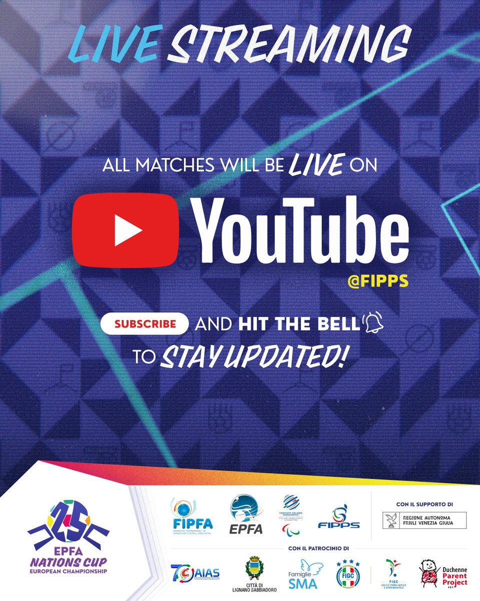 European Powerchair Football Association tweet media