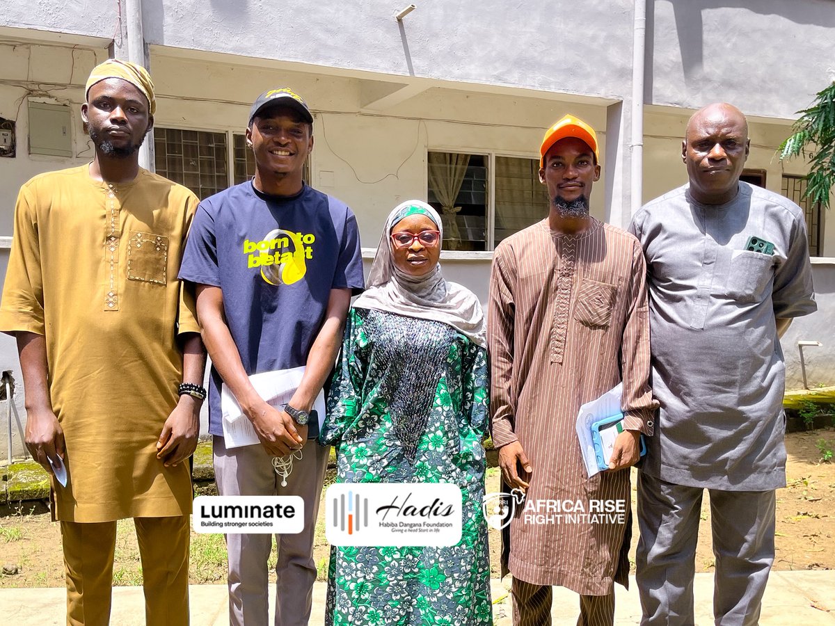 AfricaRiseright's tweet photo. Africa Rise Right Initiative Strengthens Partnership with Kwara State Ministry of Youth

On Tuesday, Africa Rise Right Initiative (AFRRI) met with Directors in the Kwara State Ministry of Youth to formalize a strategic partnership, following the promise earlier made by the https://t.co/SLAVVeC2AC