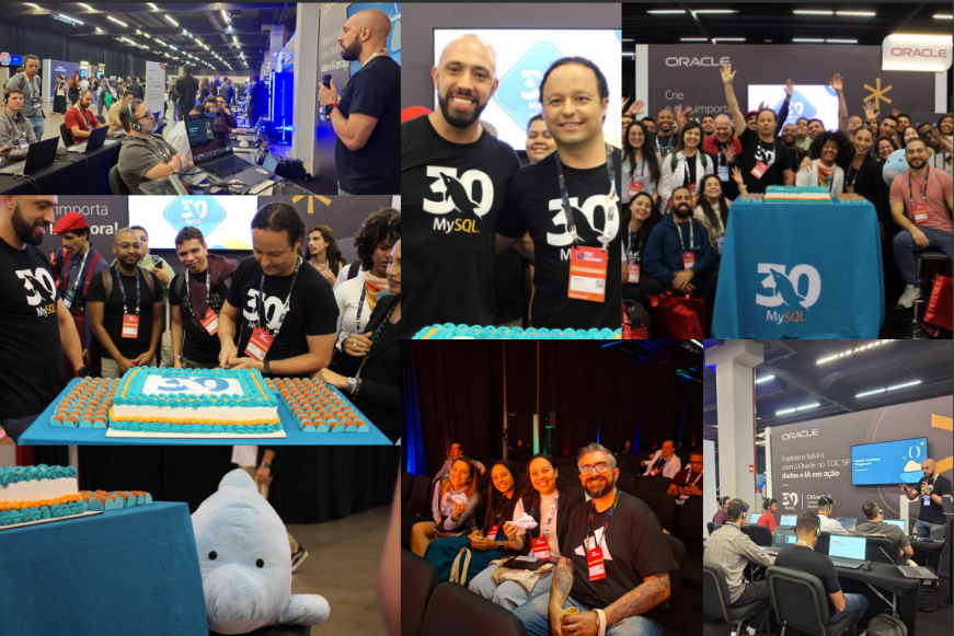 mysql_community's tweet image. 🎉 We are celebrating MySQL Anniversary at The Developer Conference 2025, Sao Paoulo Brazil! 🎉
Don&apos;t miss to stop at our booth at TDC!
#MySQL #MySQLCommunity 
social.ora.cl/6017ApedU